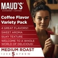 thumbnail image 5 of Maud's Flavored Instant Coffee Variety Pack, 24 ct, Caramel, Hazelnut, Raspberry, Vanilla, 100% Arabica Coffee, Medium Roast, Instant Hot or Iced Coffee - Just add water, 5 of 7