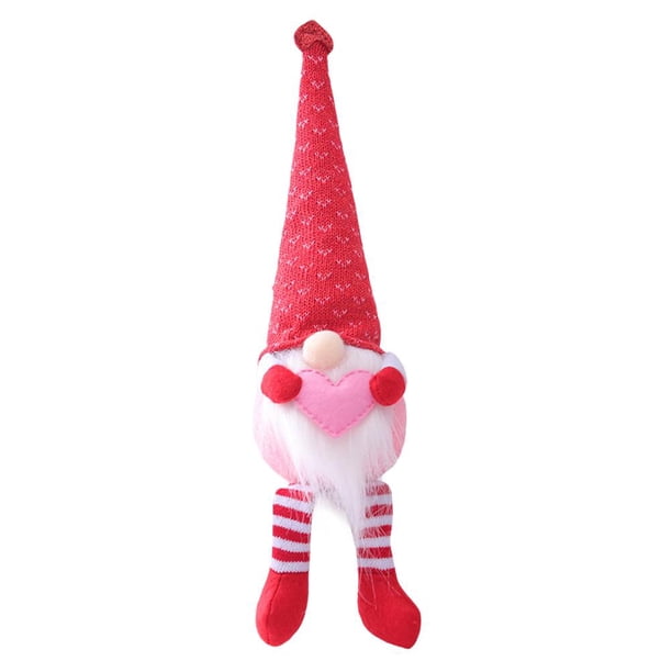 Del Día De San Valentín Lindo Gnomo De San Valentín Muñecas Sin Rostro Regalo Para Mujeres Hombres Gnomo Para Decoración De Dormitorio Sala De Estar 2021 Muñeca Vogacara HA046769-00