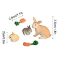 thumbnail image 4 of Fridja Set Mini Animal World Zoo Model Figure Action Toy Set Cartoon Simulation Animal Lovely Plastics Toy For Kids, 4 of 4