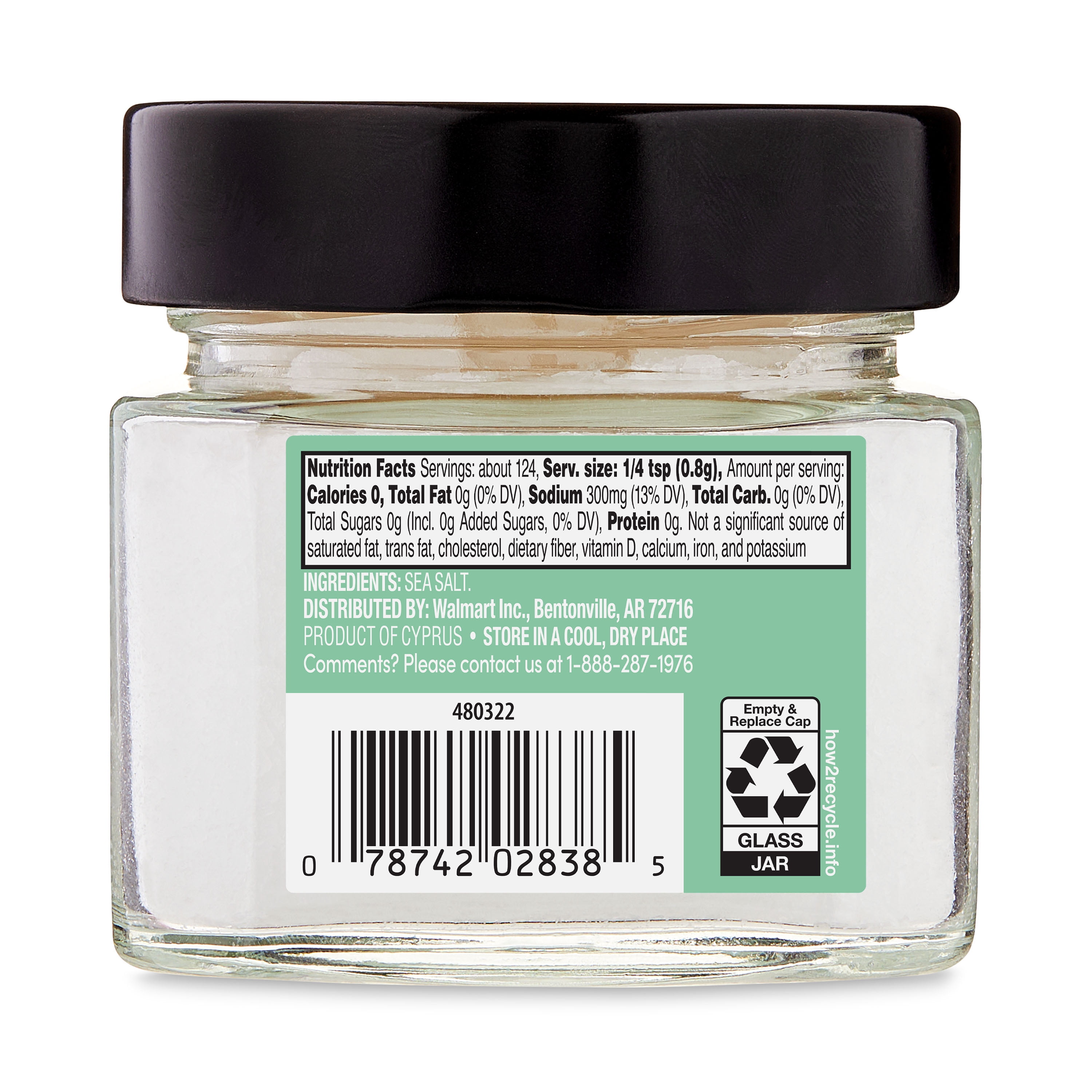 bettergoods Cyprus Flake Sea Salt, 3.5 oz