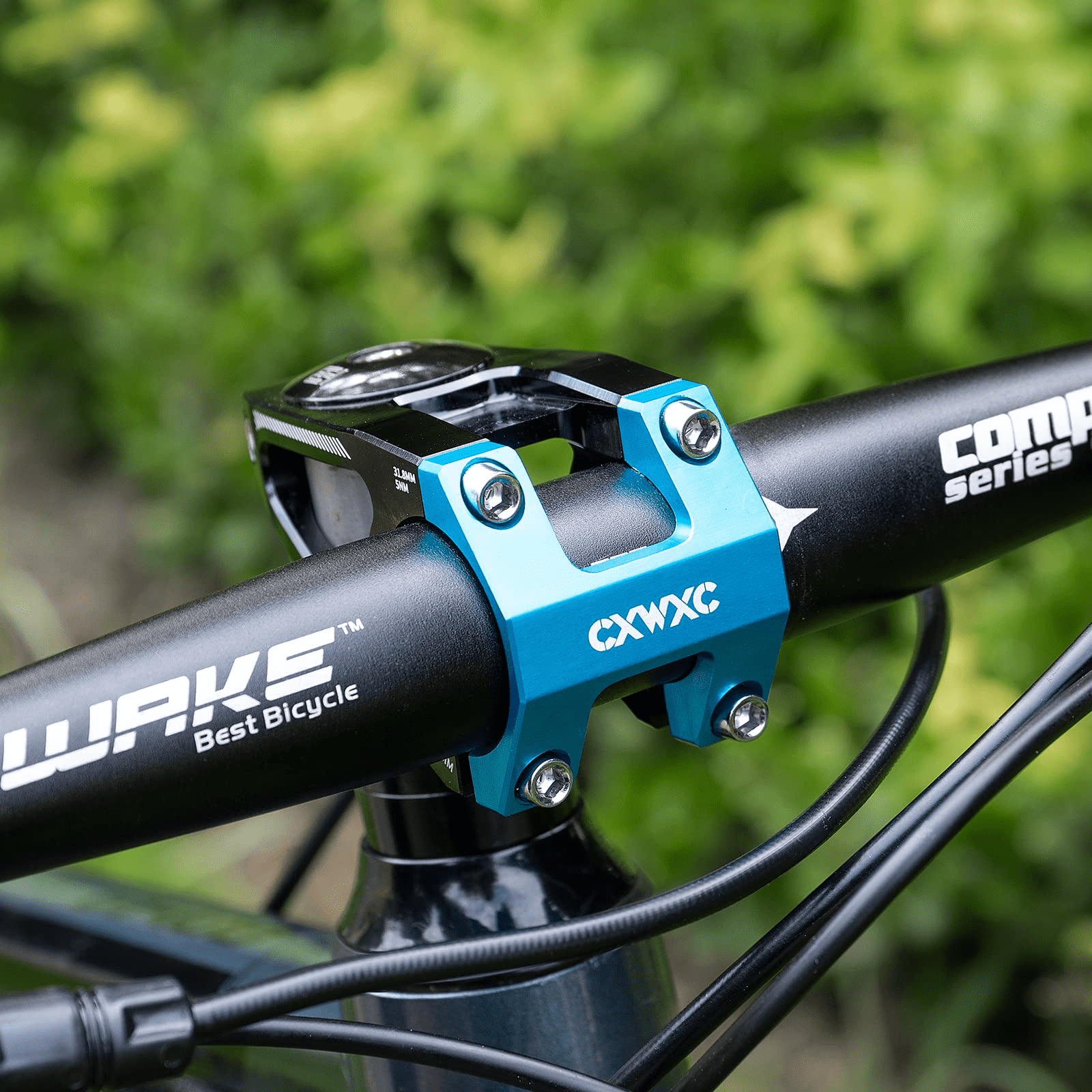 CXWXC 31.8 Bike Stem Short Mountain Road Bike Stem Aluminum
