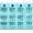 Blue, variant on Coat Check Tickets 1,000 1-5/8 x 5-1/4 (Green)