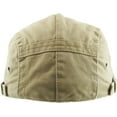 thumbnail image 4 of Solid Cotton Denim Gatsby Cap Mens Denim Hat Golf Driving Summer Cabbie Newsboy, 4 of 6