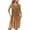 Yellow, variant on Dianli Pajamas Loungewear Women's Printed Sleeveless Nightshirt With Pockets Pleated Front Round Neck Relaxed Fit Retro Style Soft Cotton Blend Nightdress Nightwear