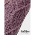 thumbnail image 6 of Spencer Women's Fashion Cotton Over the Knee Thigh High Socks Cable Knit Extra Long Boot Stocking Leg Warmers "White", 6 of 8