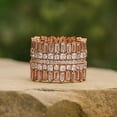 thumbnail image 4 of 6 Carat IGI Certified 18K Rose Gold LAB GROWN Diamond The Eclipse Cocktail Ring For Women FG Color VS Clarity ( Ring Size - 8.5 ), 4 of 6