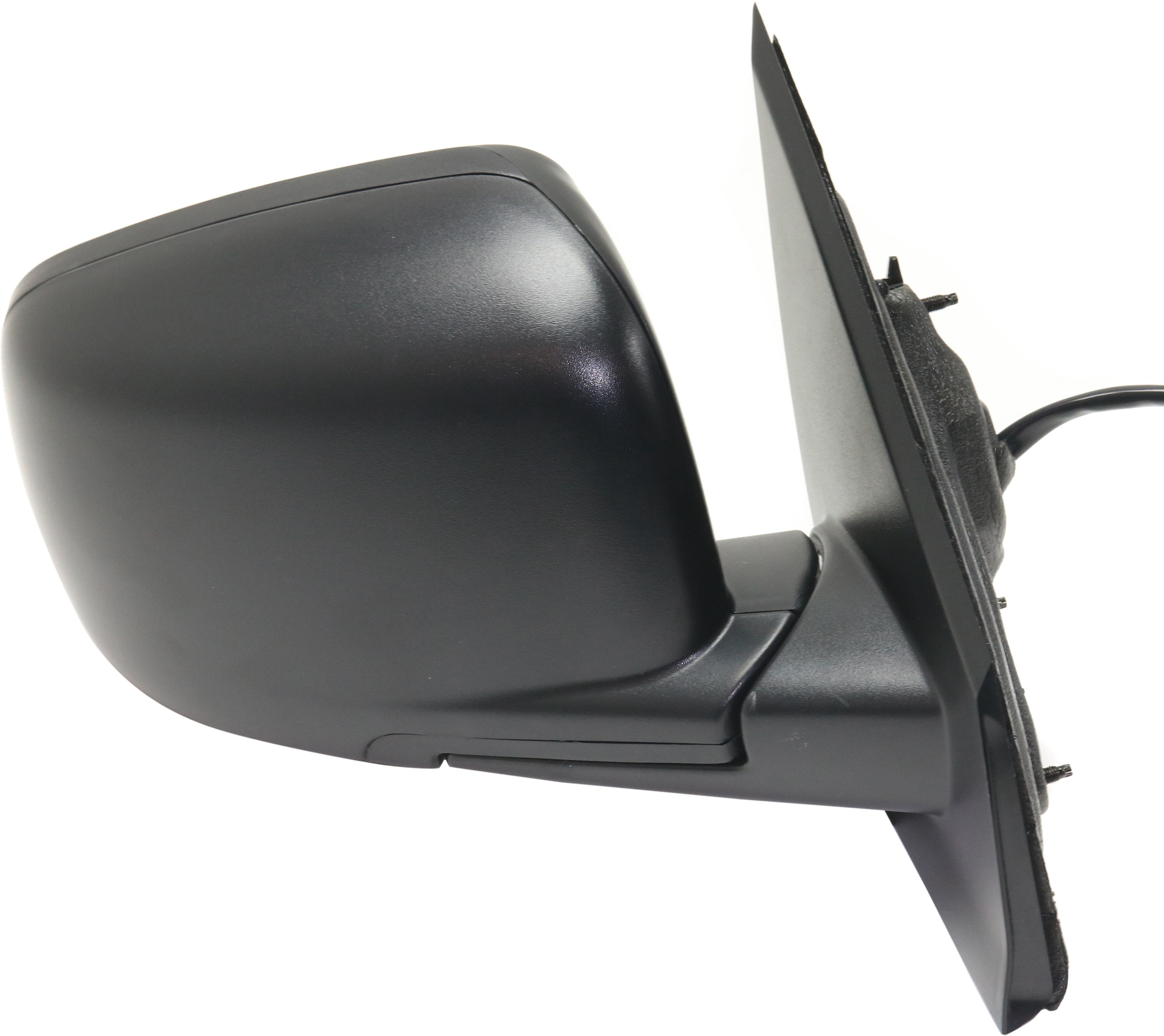 Mirror Compatible With 2016-2018 Dodge Journey Right Passenger Side Heated Textured Black Kool-Vue