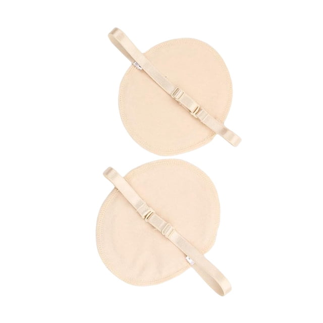 Vogacara 2x Underarm Armpit Sweat Pads Washable Absorbing Unflavored Guards for Women Protección de la piel