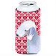 thumbnail image 2 of Bedlington Terrier Hearts Love and Valentines Day Portrait Tall Boy Hugger, 2 of 2
