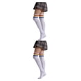 thumbnail image 1 of Minnieouse Medias pantimedias coloridas calcetería calcetines largos Iris calentador muslo alto regalos para carnaval mujer vestido fiesta tipo 19 Tipo 19 2piezas Minnieouse CBP381243, 1 of 6