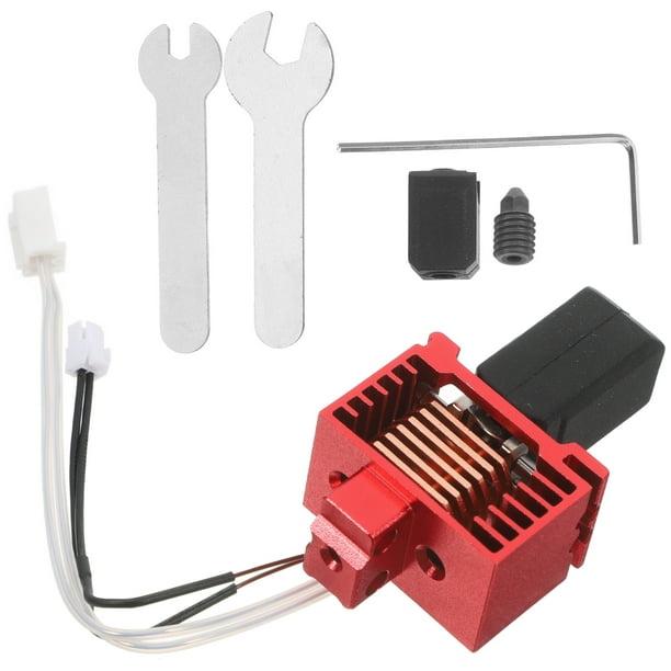 1 juego de boquillas para cabezal de impresora, kit de hotend, pieza de repuesto para impresora 3D, boquilla extrusora de hotend, piezas de impresora 3D