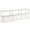 White, variant on Cottinch 2-Tier Accent Cabinet,Metal Storage Cabinets with 3 Doors,Open Shelf,Freestanding Organizer for Living Room,White