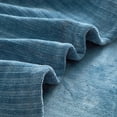 thumbnail image 4 of Mainstays Cozy Chenille Reverse to Plush Soft Couch Throw, Blue Corduroy, Standard Size, 4 of 10