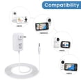 thumbnail image 2 of Cargador de cable de alimentación 5V 2A para Hello Baby Monitor HB66, HB6550, HB50, 2 of 6