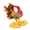 1, variant on Exquisite Alloy Rooster Shaped Trinket Box With Crystal And Enameled Detail Jewelry Organiser Storage Container