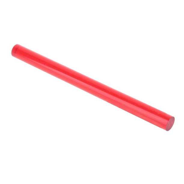 Casquillo acrílico para taco de billar. Accesorios útiles. Pieza de mantenimiento sin procesar. Para bricolaje. Rojo