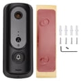 thumbnail image 1 of Wireless Doorbell Camera for Tuya APP Function WIFI Human Body Sensor Real Time Monitoring Video DoorbellBlack, 1 of 4