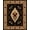 Black, Pattern 2, variant on Design&I 8'x10' Washable Area Rug Black and Burgundy Floral Elegance Intricate Vintage-Inspired Botanical Motif for Dining Room, Large Office, Lounge, Snag-Free