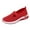 Red#c4, variant on YOUYEDIAN Women's Wide Width Orthopedic Shoes, Slip On Walking Sneakers for Work and Nurse, Enhanced Arch Support