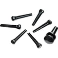 thumbnail image 5 of Planet Waves Injected Molded Bridge Pins with End Pin, Set of 7, Black, 5 of 5