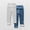 Sky Blue, variant on SGFCWSX Girls Thermal Pants Solid Color High Waist Legging Pants Elastic Fleece Lining Winter Soft Leggings Blue Size 4 Years