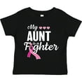 thumbnail image 3 of Inktastic Breast Cancer Awareness My Aunt is a Fighter Boys or Girls Toddler T-Shirt, 3 of 5