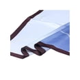 thumbnail image 5 of INSPIRE CHIC Women's Gradient Printed Satin Square Scarves, Simple Lines Silky Hairband Headscarf Neckerchief 27.6x27.6" Blue, 5 of 6