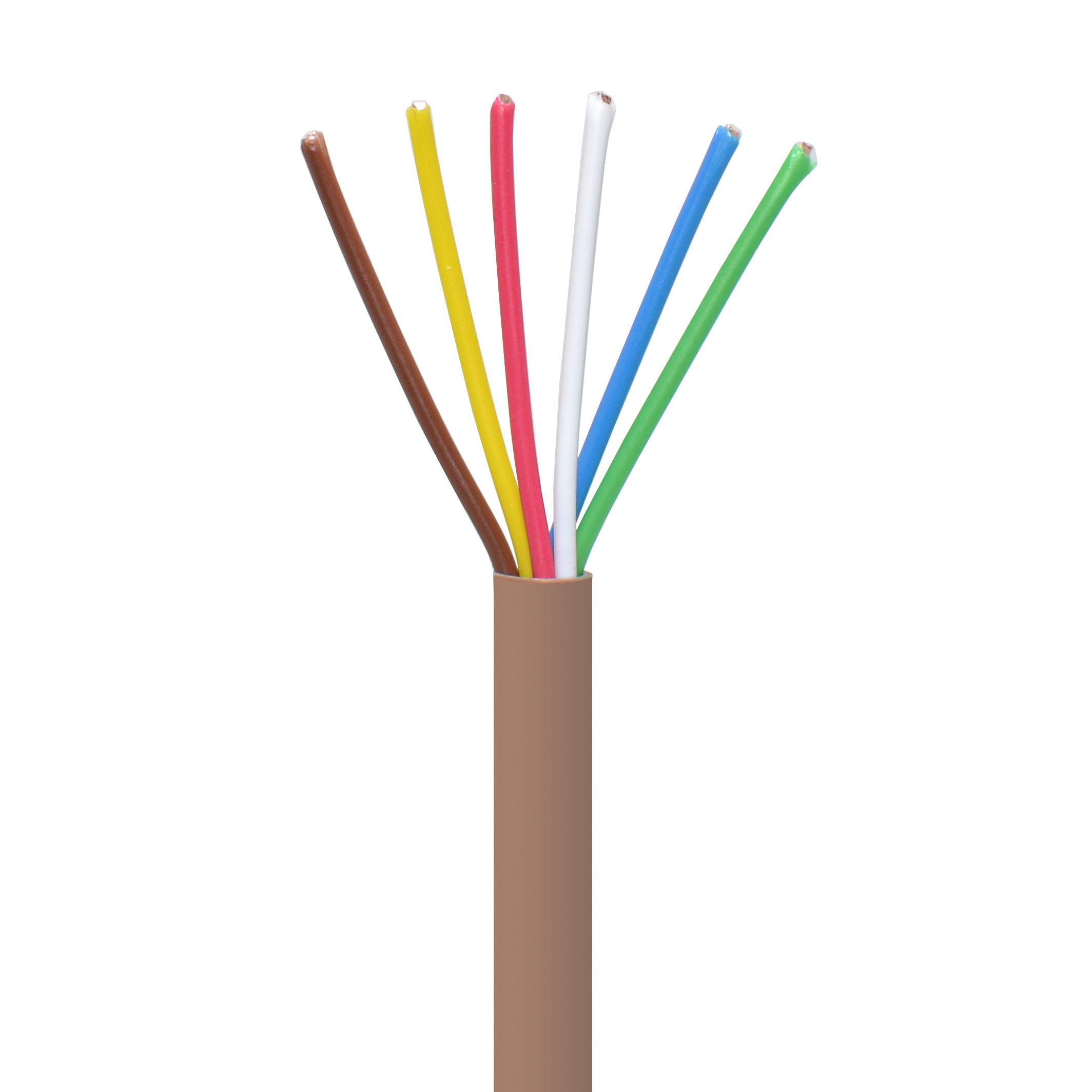 18/6 Thermostat Wire 18 Gauge Solid Copper CMR Heating HVAC AC Cable