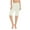 Beige, variant on LEBONYARD Women's Casual Capris High Waisted,Women Summer Casual Elastic Waist Solid Color Pocket Capris Sky Blue M