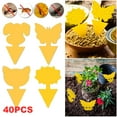 thumbnail image 6 of Yucurem 40Pcs Yellow Sticky Bug Traps Protect The Plant Insect Traps Fungus Gnat Killer Garden Protective Gear, 6 of 10