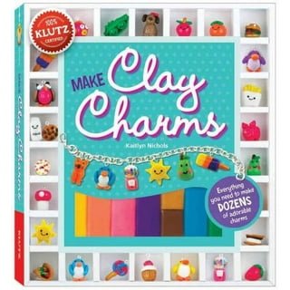 Creative Kids Air Clay Foodie Creations - Sculpt Over 30 Clay Charms & Make Mini Food Keychains with 13 Different Clay Colors 30 Page Foodie Creations