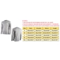 thumbnail image 3 of GEWSEY Long Sleeve Shirts for Men UPF 50+ Sun Shirts UV Protection Rash Guard Swim Shirts Fishing Summer Athletic (Blue, L), 3 of 9