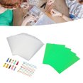 thumbnail image 1 of Heat Shrink Film Sheets Kit, DIY Gold Keychain Interesting Shrink Plastic Kit  For Crafts, 1 of 8