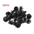 thumbnail image 1 of Sturdy 30 Pcs Black Plastic Rivets Fasteners for Car Fender Bumper Pin, 1 of 6