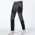 thumbnail image 1 of Pantalones elásticos de carga para exteriores de otoño para hombre, resistentes al viento, impermeables, resistentes al desgaste, transpirables, de secado rápido, pantalones de montañismo con costuras, 1 of 5