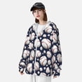 thumbnail image 4 of Picia Cute Basebal Women's Men's UPF 50+ Sun Protection Hoodie Shirt Long Sleeve SPF Fishing Outdoor UV Hiking Lightweight Shirts-XX-Large, 4 of 9