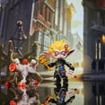 thumbnail image 7 of League of Legends, Dual Cities Pack w/Exclusive Jinx, Heimerdinger, Vi, Caitlyn, and Ekko, 4-Inch Collectible Figures, Accessories, Ages 12 and Up, 7 of 7