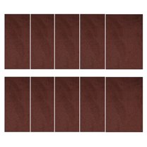 Furnish My Place Modern Plush Solid Chocolate Color Rug - Pets and Kids Friendly Rug, Indoor/Outdoor Mat, Area Rugs Great for Kids, Pets, Living Room, Made in USA, 1.5' x 2.25' Rectangle - Set of 10