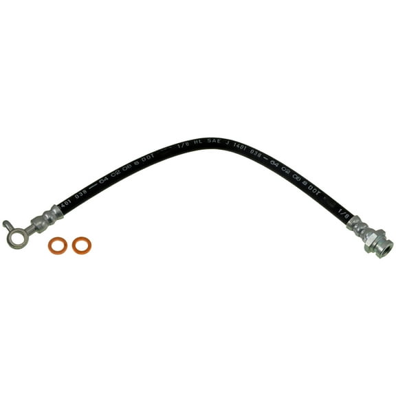 Dorman H38972 Front Passenger Side Brake Hydraulic Hose for Specific Mazda Models Fits select: 1990-1997,1999 MAZDA MX-5 MIATA