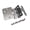 Nickel color, variant on NEXAVKPR Rust Resistant Five Knuckles Hinge Adjustable Folding Door Hinges For Large Furniture And Industrial Applications