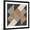 Black Frame, variant on Art.com Triangles I Highland Art Print by Mike Schick, White Frame Wall Art, 29" x 29"