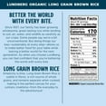 thumbnail image 6 of Lundberg Organic Long Grain Brown Rice, 32-Ounce (Pack of 6), 6 of 6