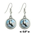 thumbnail image 4 of Flying Stork Novelty Dangling Drop Charm Earrings, 4 of 4