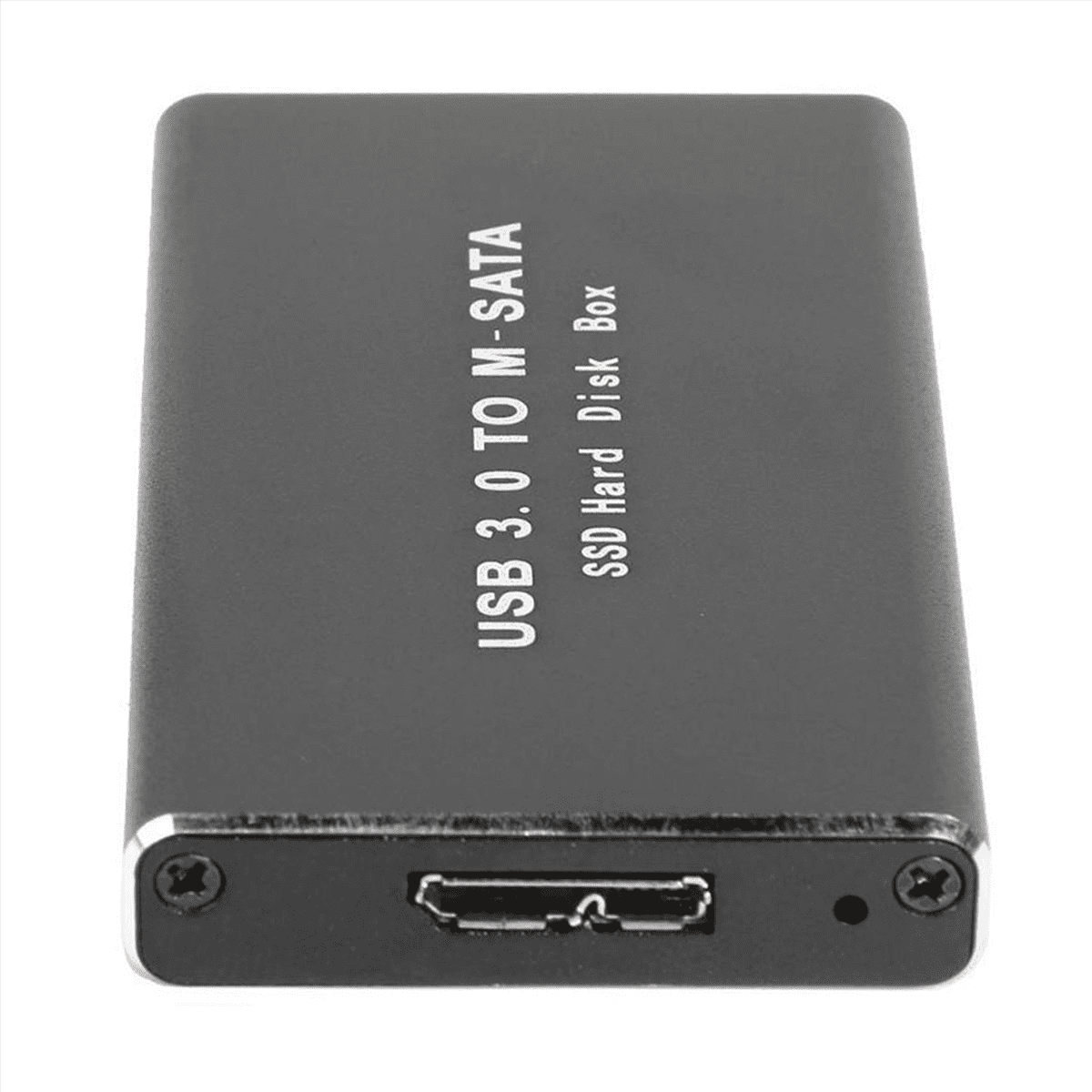 5X MSATA to USB 3.0 SSD Enclosure External Hard Drive Disk Box Storage Case Adapter for 30X50mm 30X30mm MSATA SSD