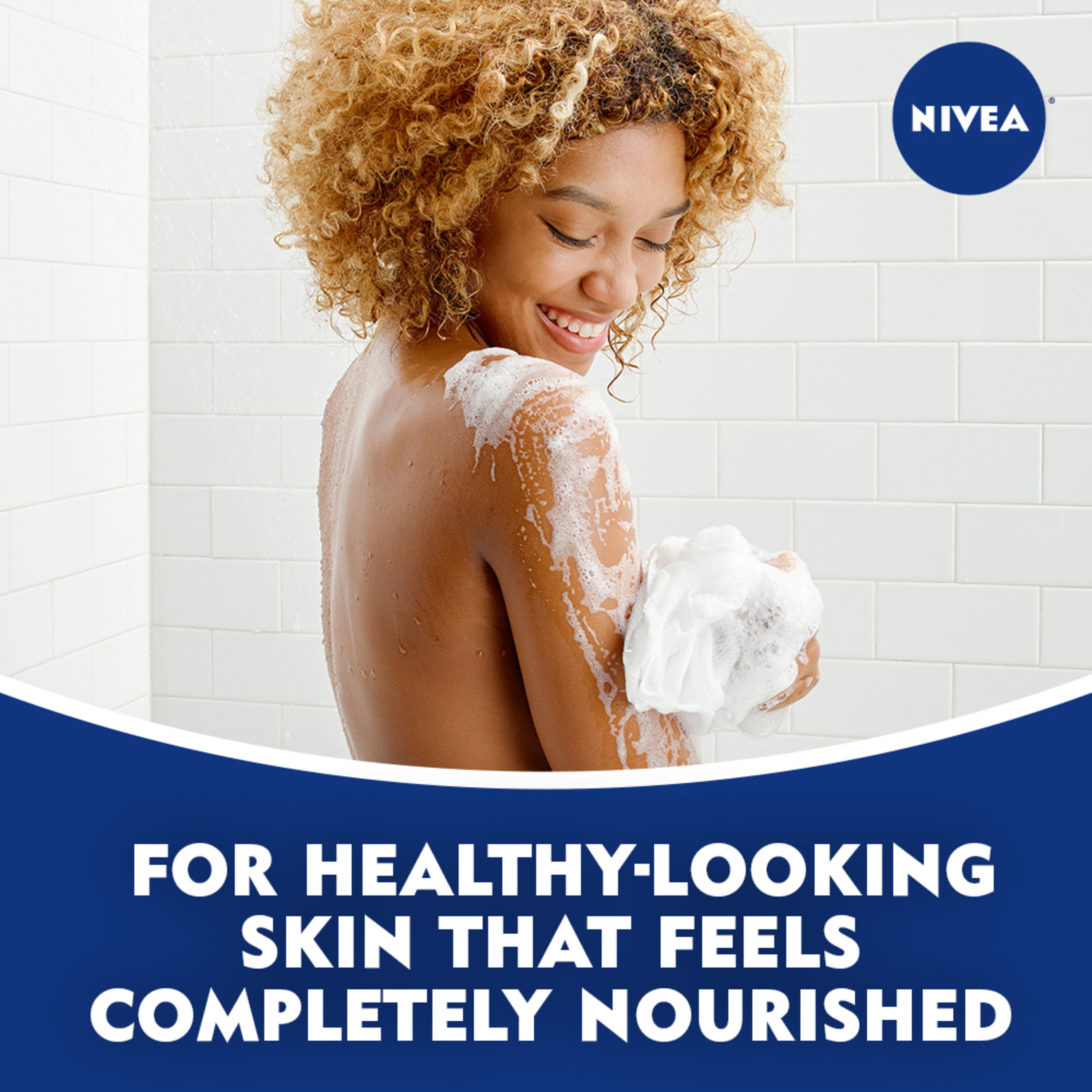 NIVEA Coconut and Almond Milk Body Wash with Nourishing Serum, 20 Fl Oz  Bottle 