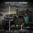 thumbnail image 3 of 33" Farm Jack Heavy-Duty High Lift Jack, 7000 Lbs Capacity Ratcheting Utility Jack for Off-Road, Tractor, Truck, and SUV Use, Lift Height 5.12-25.39 Inches, 3 of 7
