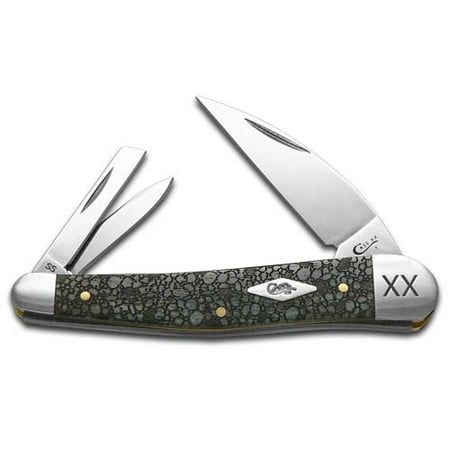 Grey Lizard - CASE XX Lizard Skin Gray Bone Seahorse Whittler 1/500 Stainless Pocket Knife Knives