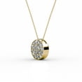 thumbnail image 7 of Cate & Chloe Nelly 18k Yellow Gold Plated Pave Necklace with Swarovski Crystals Gift for Women, 7 of 7