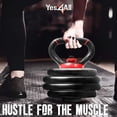 thumbnail image 3 of Convertidor de manija para kettlebell Yes4All con agarre ajustable, 3 of 6
