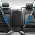 thumbnail image 2 of Jeiento Camo Car Seat Belt Covers 2 Pack Car Seat Belt Pads Cover Seat Belt Shoulder Strap Covers Blue Hunting Woodland Car Seatbelt Cushion Interior Auto Accessories Decor Fit for Truck Van, 2 of 7